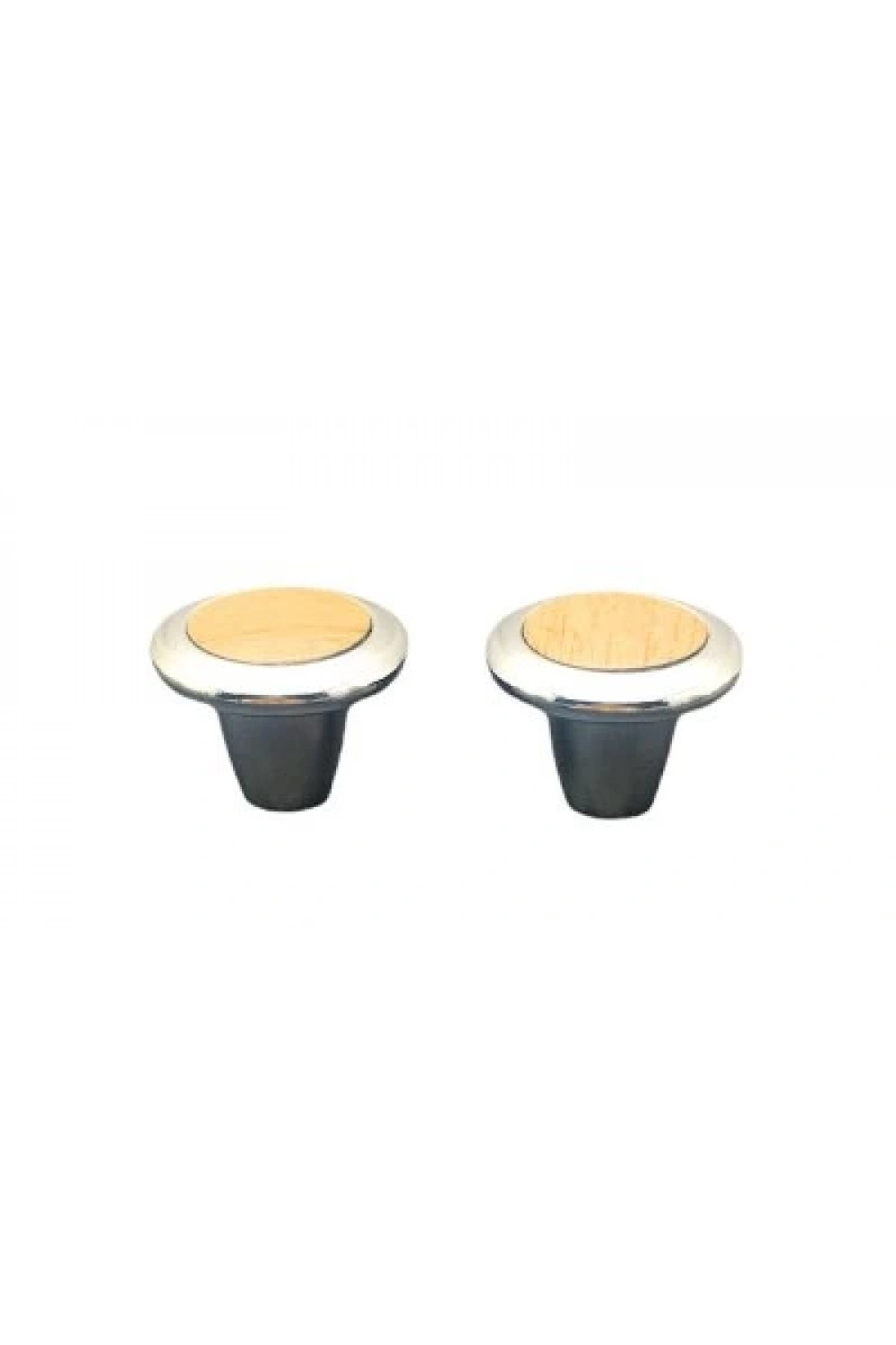 İbico-912 Metal No-8 Krom Mix Düğme Kulp*25x8