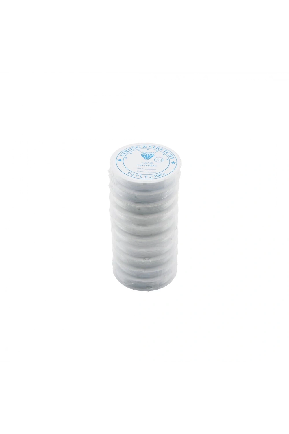 İbico Crystalıne İ14-004 ( Size:1.0 & 4mt ) ( Şeffaf & Lastikli ) Misina İpi*10x150