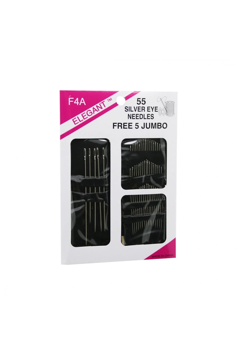 İbico İ20-004 Elegant F4a Kf-635 ( 55pcs ) Jumbo İğne Seti*24x30