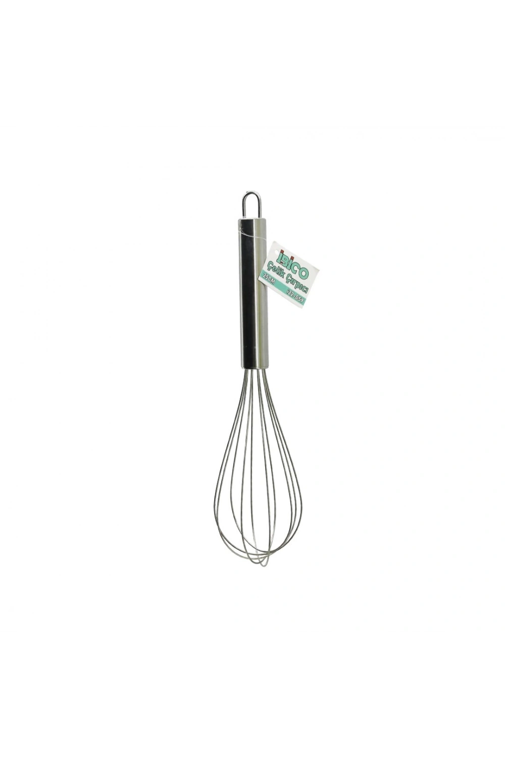İbico İ22-059 ( 25cm ) ( Krom Saplı ) Metal Çırpıcı ( Çırpıcı: 13.5cm + Sap: 11.5cm Toplam )*12x30