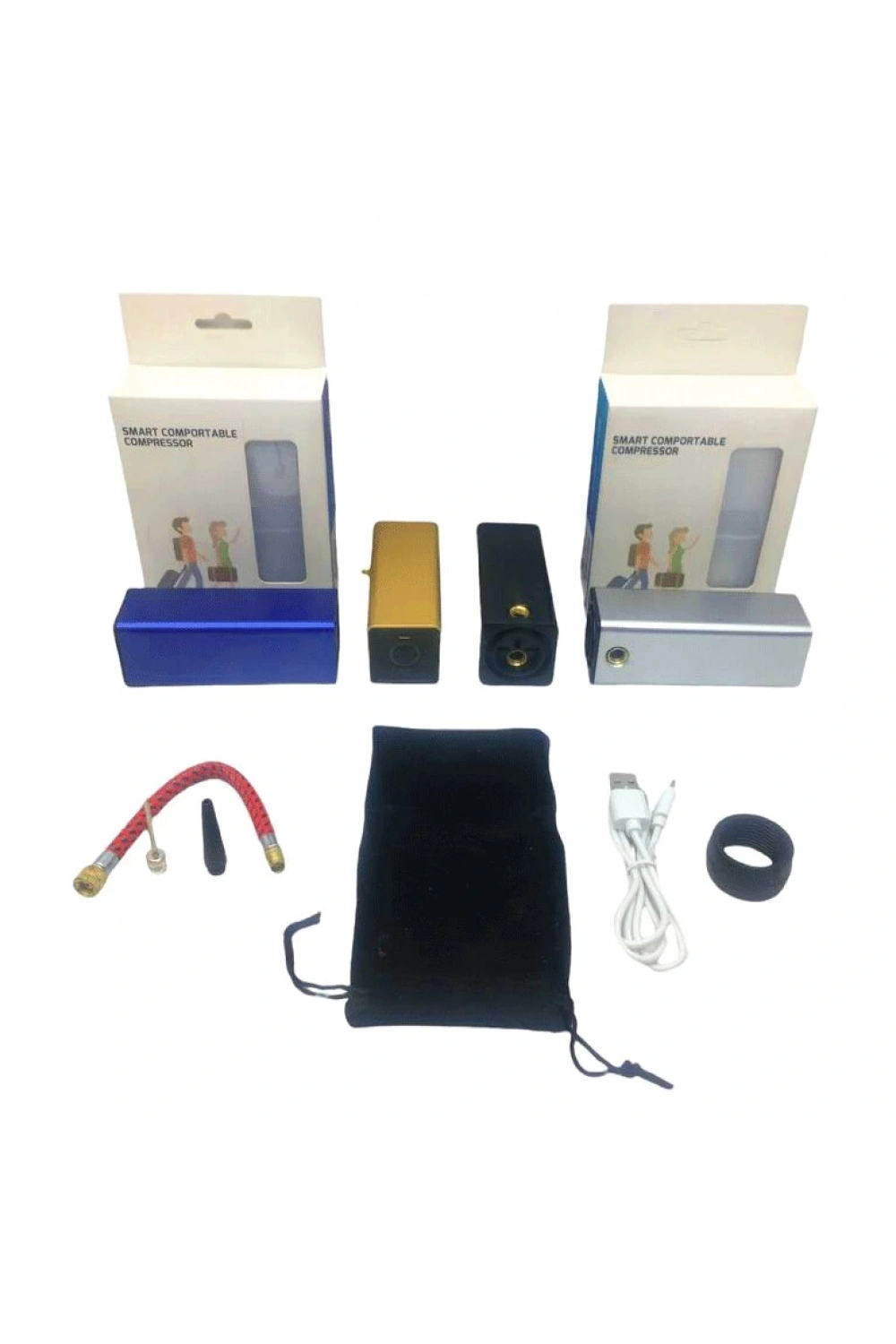 İbico K-146 Mini Cep Kompresörü Şarjlı*80
