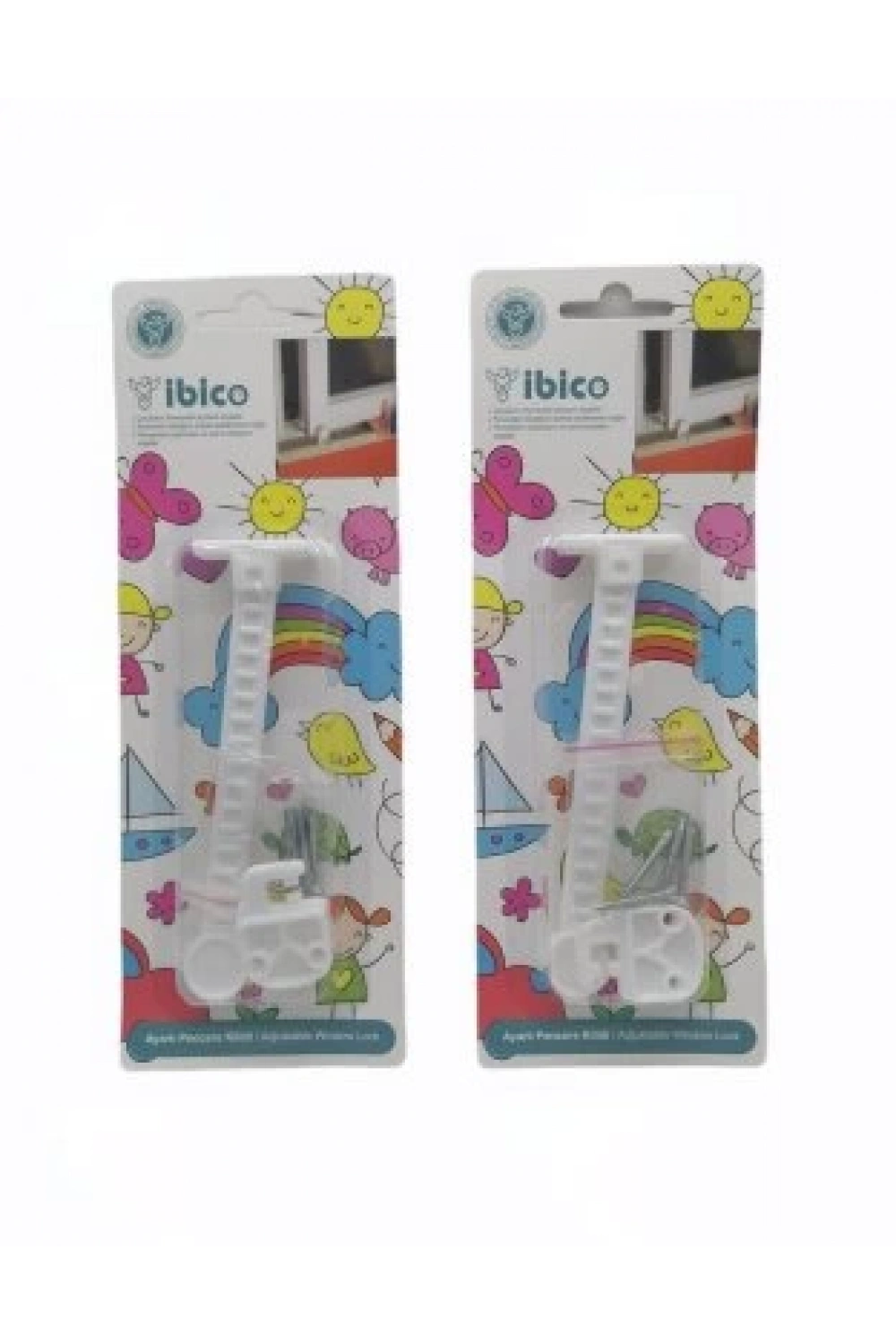 İbico K17-130 Ayarlı Pencere Kilit ( Çocuk Emniyet )*10x6