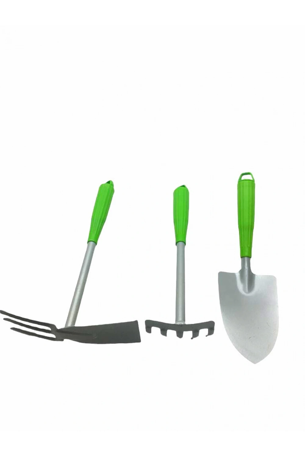 İbico K18-011 ( 3pcs ) ( Metal ) Bahçe Hobi Seti ( Çapa & Tırmık & Kürek ) Plastik Saplı*15