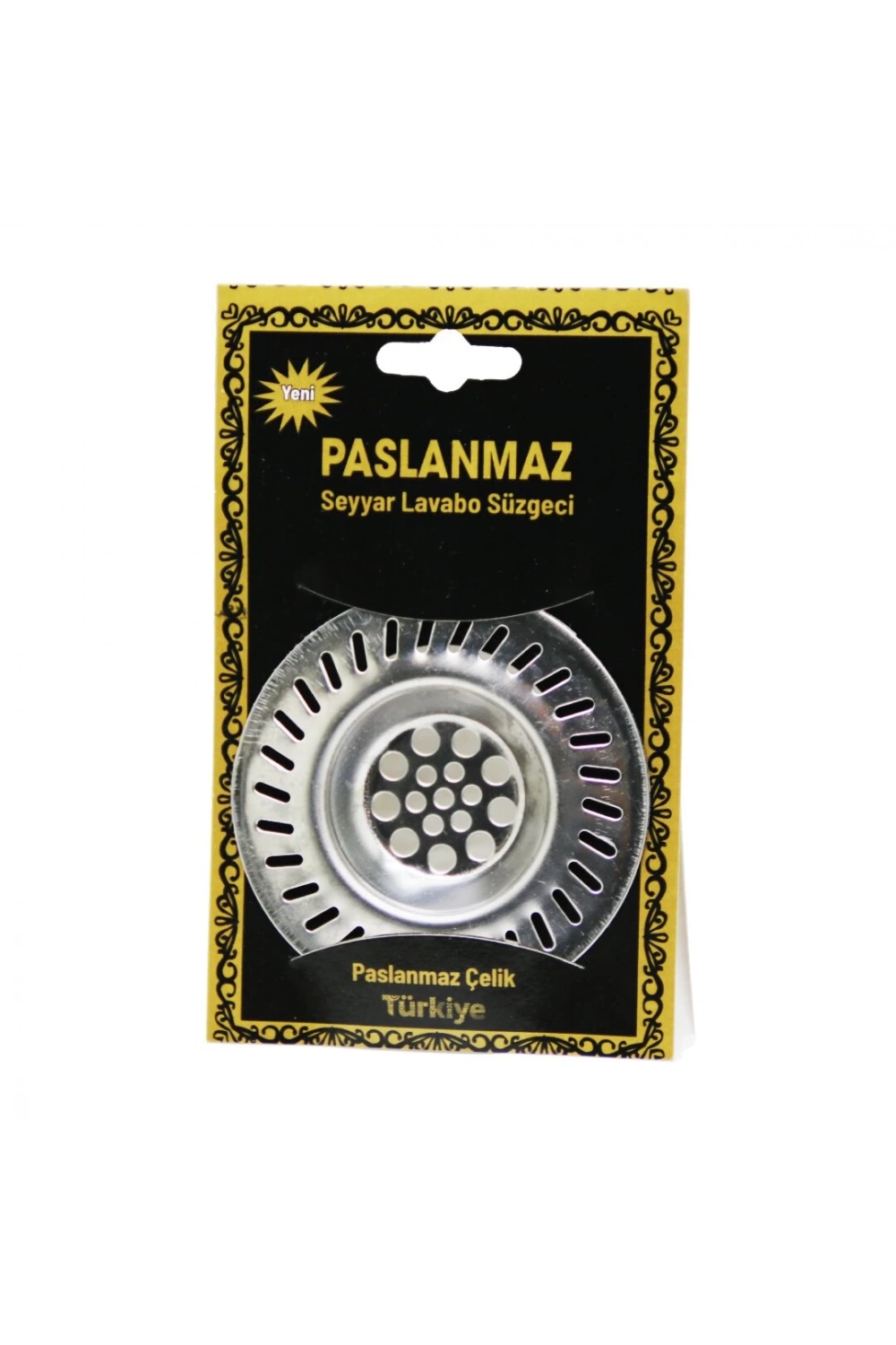 İbico Paslanmaz Seyyar Metal Lavabo Süzgeçi*50x14