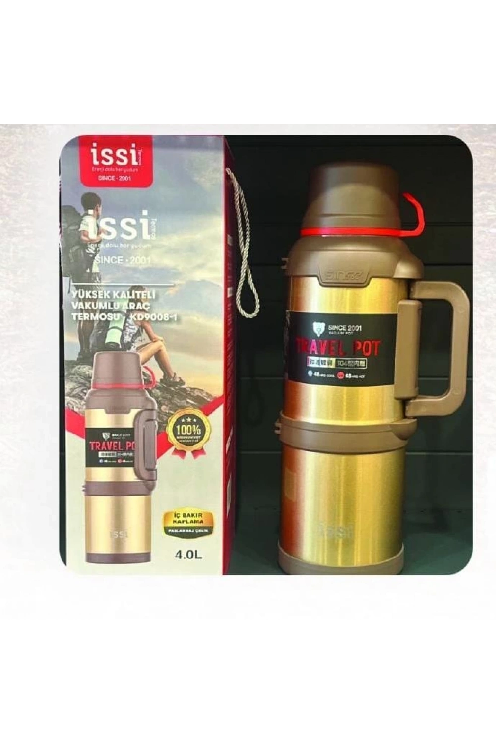 Issı 4 Litre Termos 48 Saat
