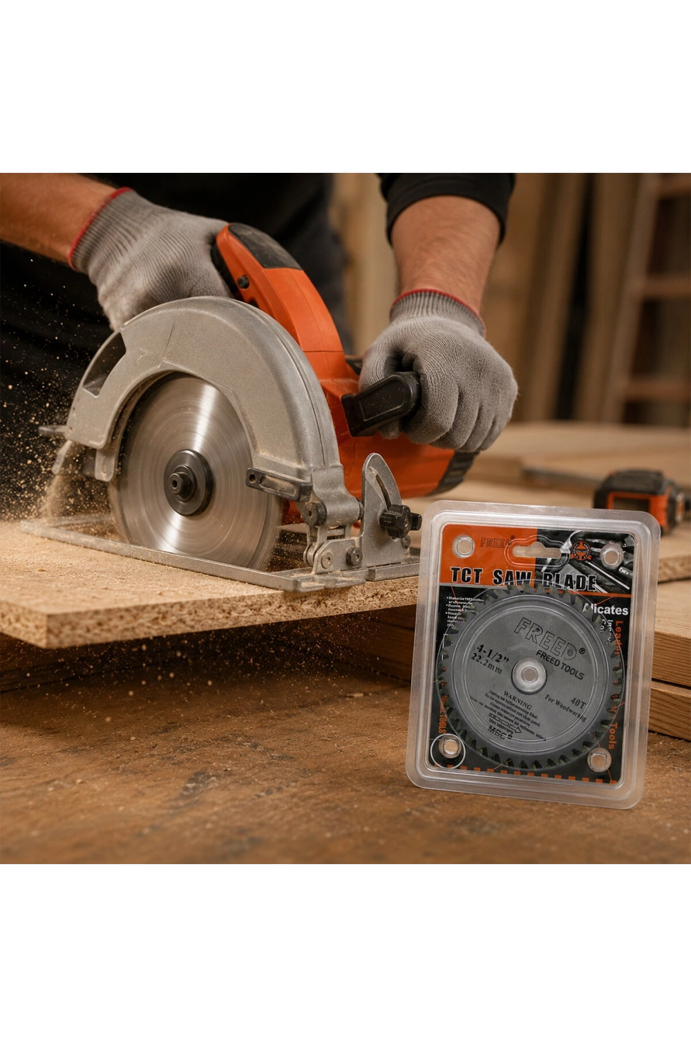 Jetpower Tct Saw Blade ( 115 X 40t X 22.23mm ) ( Ağaç ) Disk*400