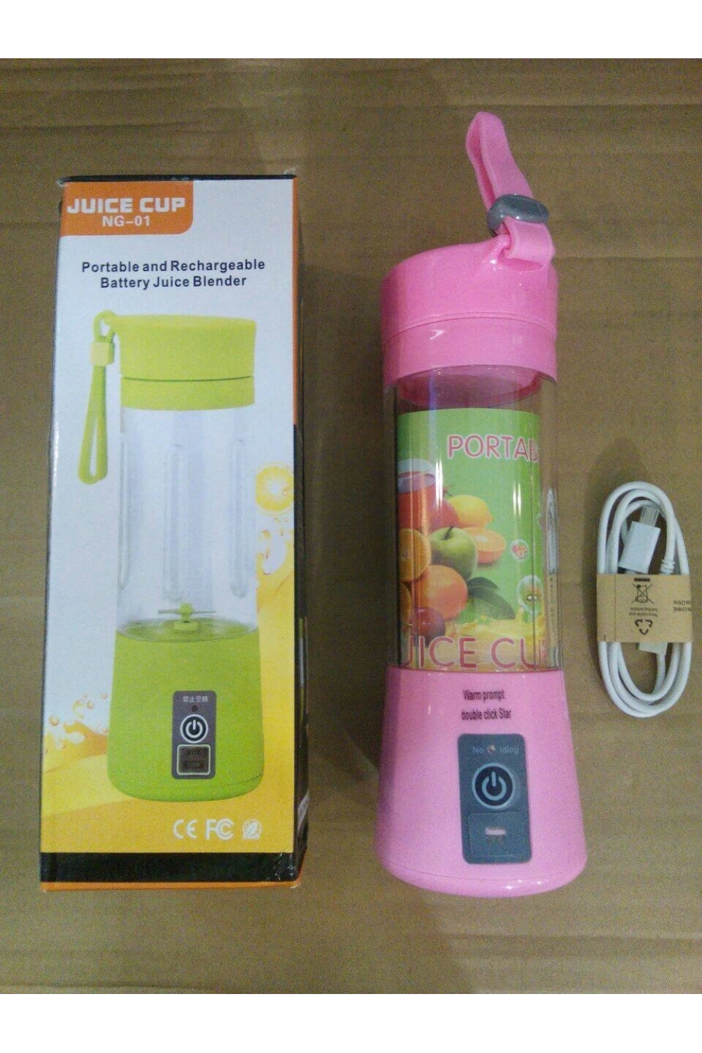 Juice Cup Ng-01 Taşınabilir Ve Şarj Edilebilir Meyve Suyu Blender