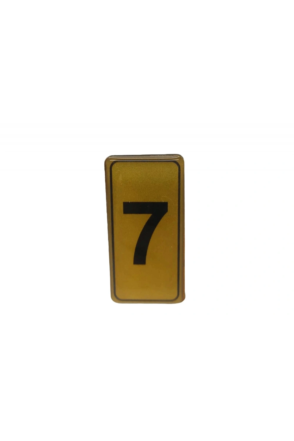Kapı Numarası No-7 Silikonlu Yapışkanlı*10x20
