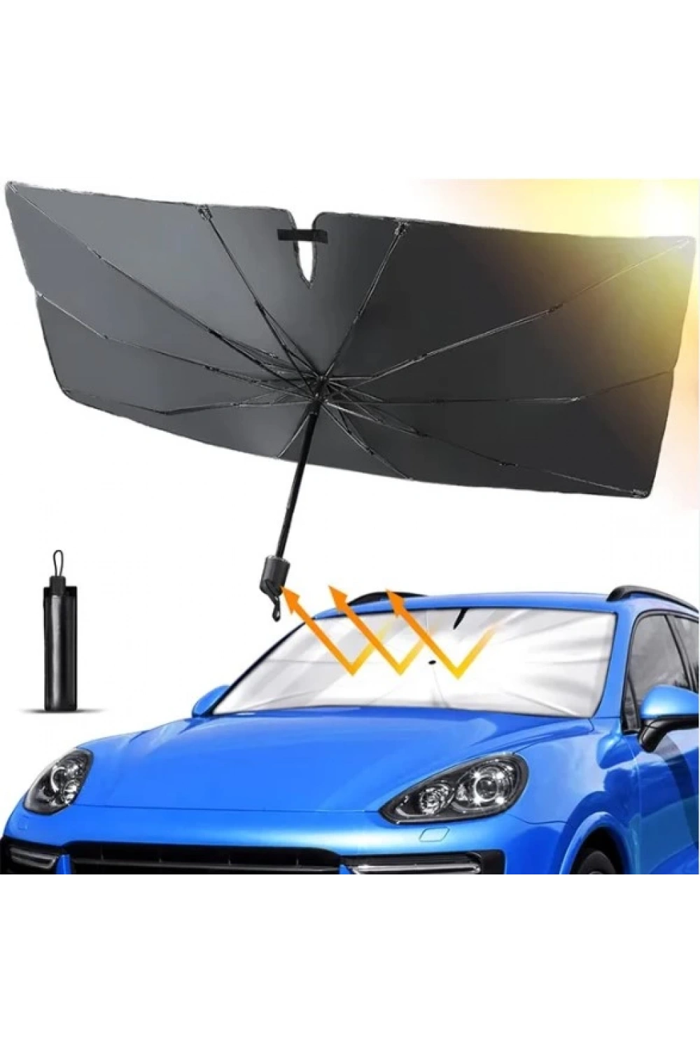 Araba Ön Cam Güneşliği Şemsiye Toptan