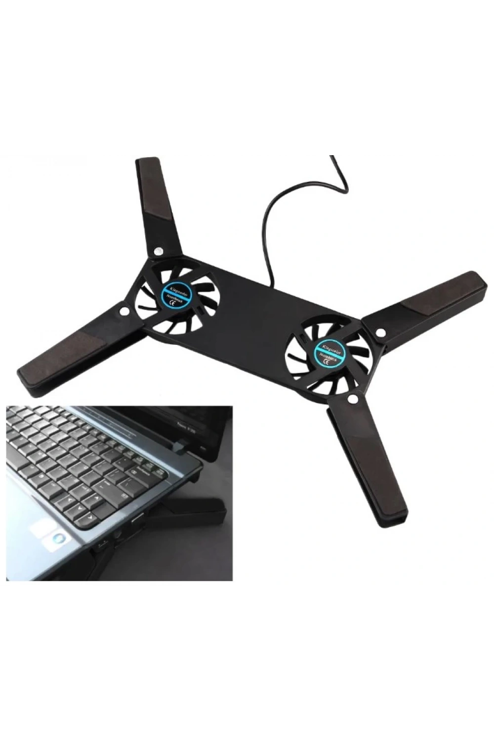 Katlanabilir Laptop Soğutucu 2 Fanlı