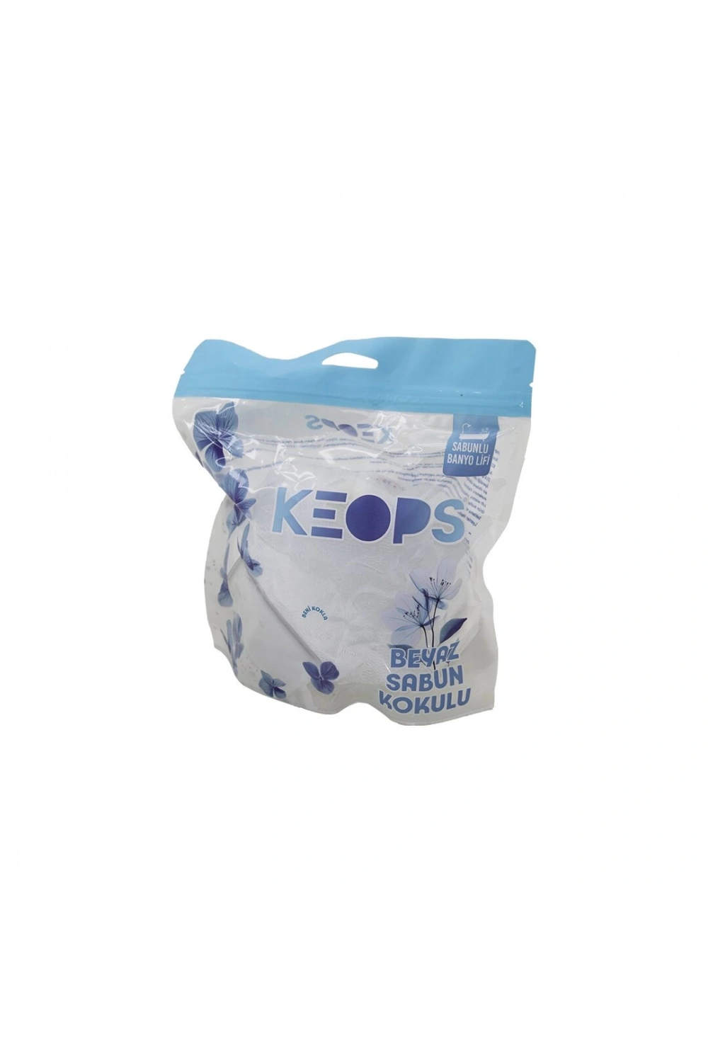 Keops -708269 ( Beyaz Sabun ) Kokulu Sabunlu Banyo Lifi*50=k