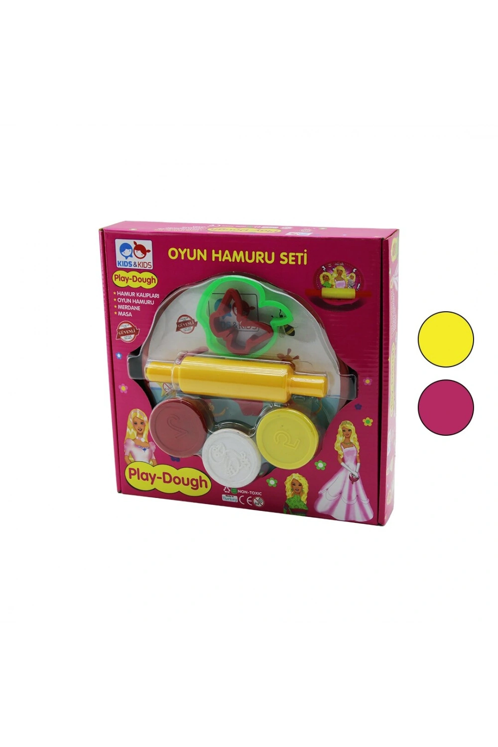 Kids Dough Ern-003 Sofralı Oyun Hamuru Set*36