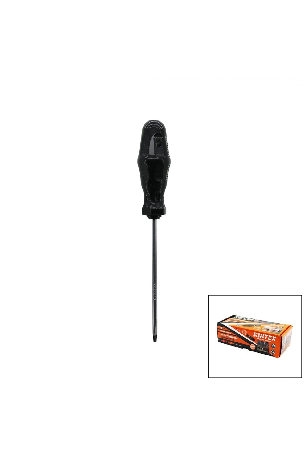 Kınetex Ktx-2245 ( 5x125mm ) Düz Tornavida Mıknatıslı*12x20