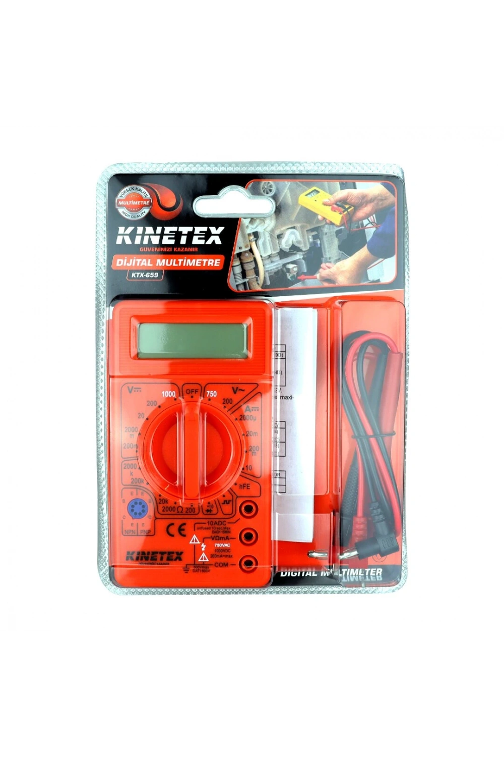 Knıtex Ktx-659 Dijital Multimetre*60
