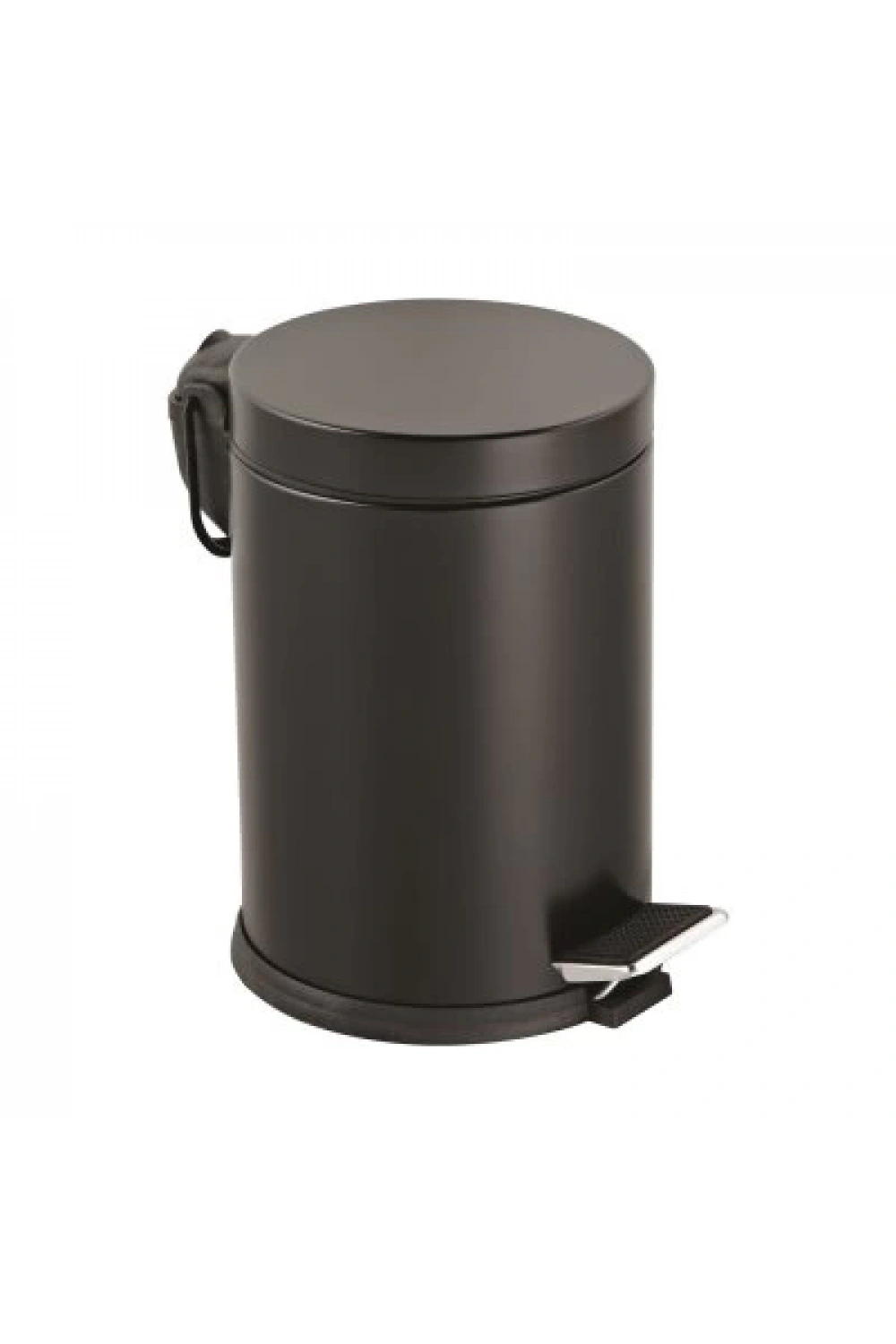 Lalezar Lzr-815s ( 12lt ) ( Siyah ) Pedallı Metal Çöp Kovası*6