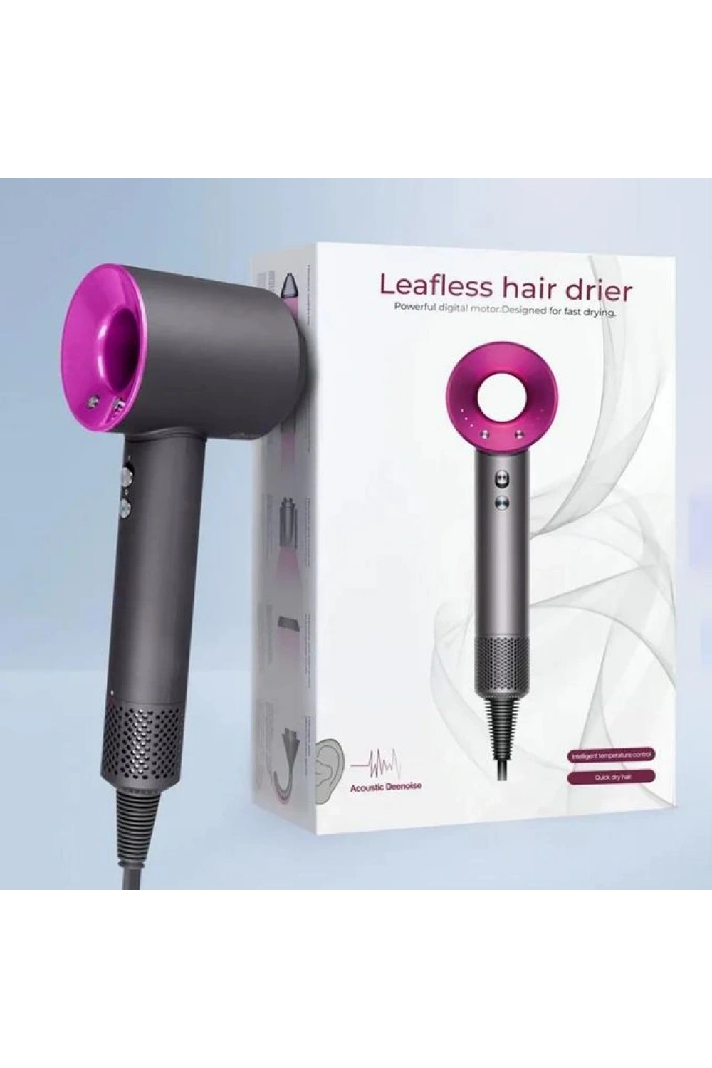 Leafless Hair Dryer 4 In 1 Saç Kurutma Makinesi 3 Kademe
