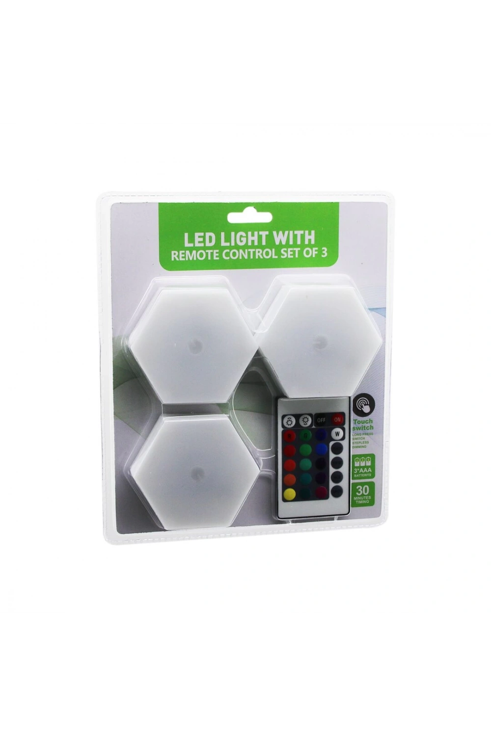 Led Lıght Wıth ( 3pcs & 6gen & Rgb ) ( Kumandalı & Pilli & Dokunmatik ) Lamba Seti ( 6led )*80
