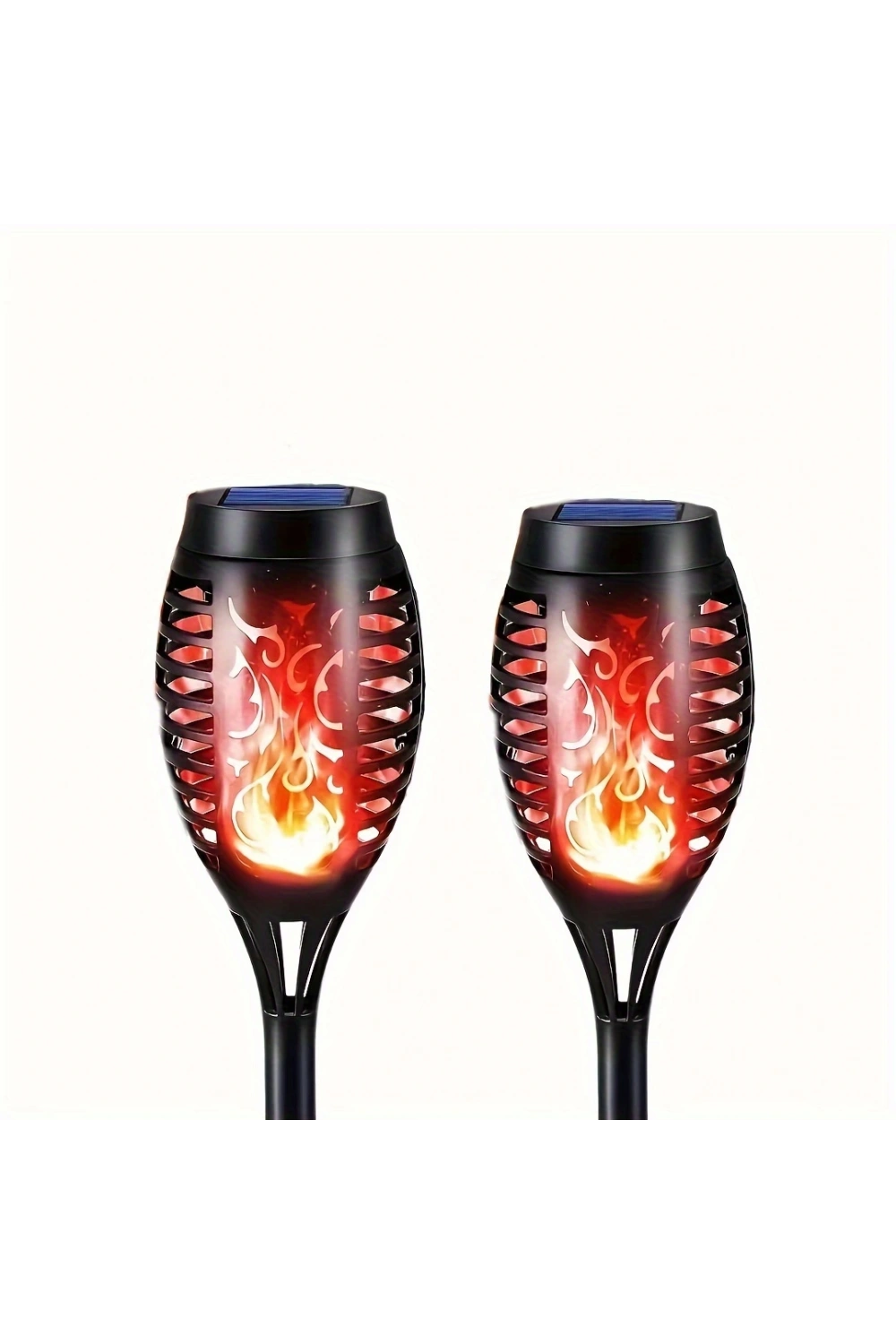 Ledon 12 Ledli Alevli Solar Bahçe Aydınlatma Ld-7002
