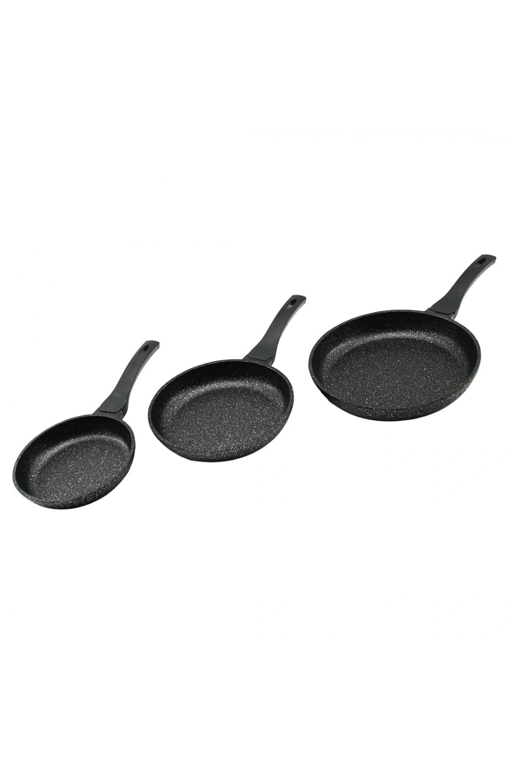 Linka Giz-128 Gizem ( 3pcs ) ( 20-24-28cm ) Granit Döküm Tava Seti ( Kutulu )*1