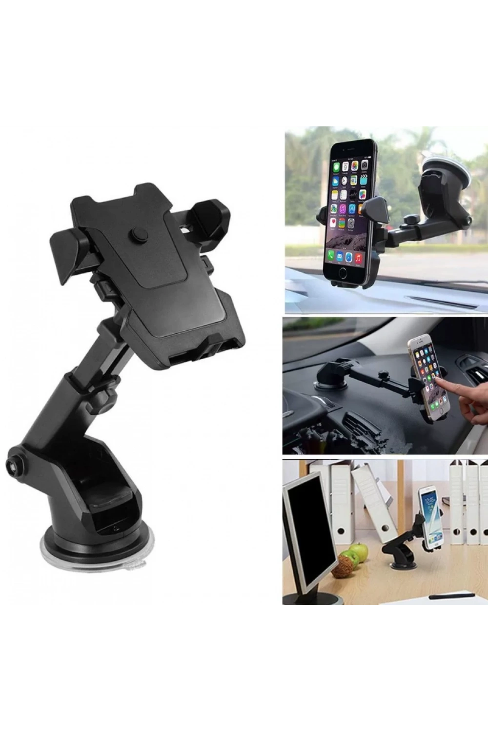 Long Neck One Touch Car Mount Araç İçi Telefonu Tutucu