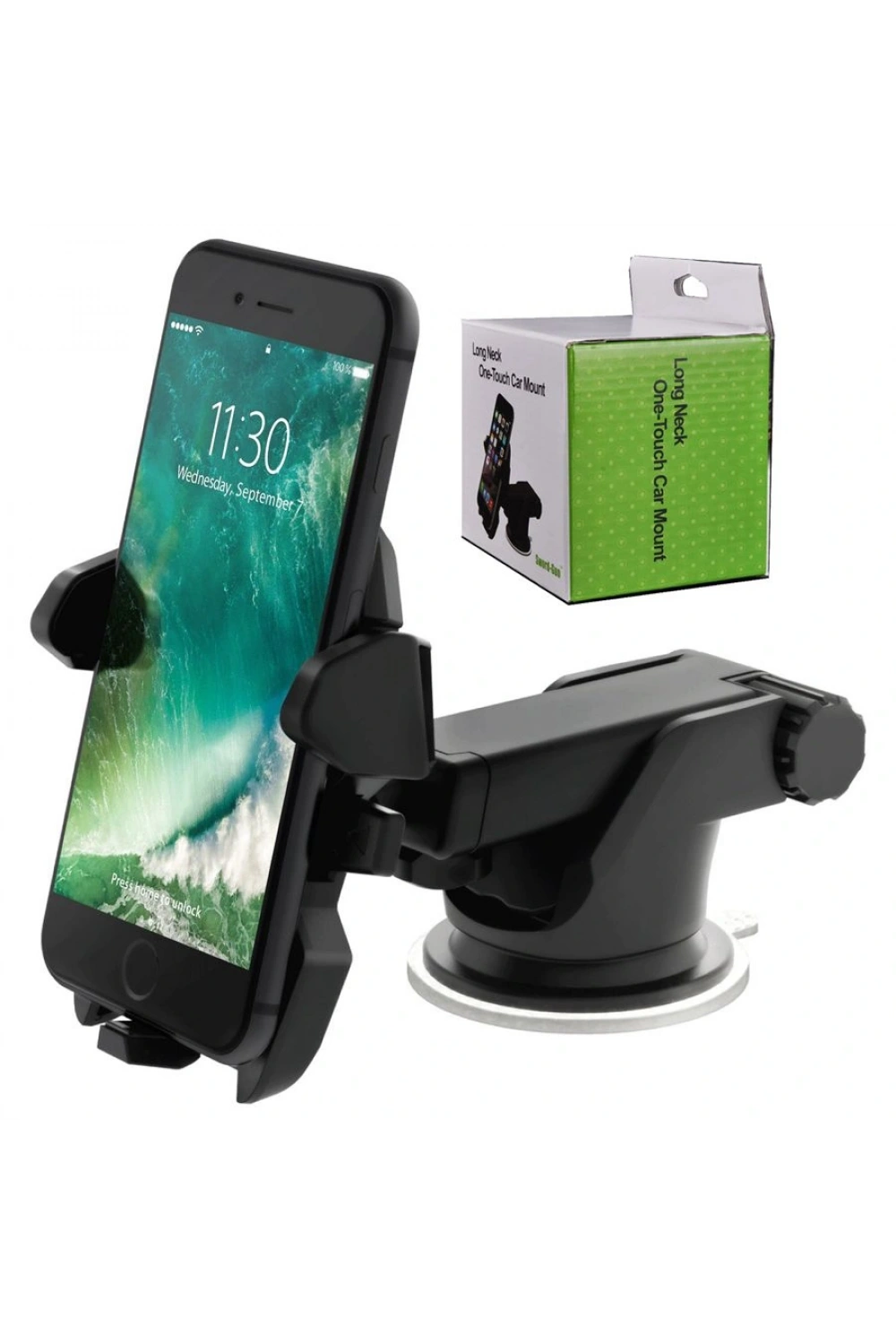 Long Neck One Touch Car Mount Araç İçi Telefonu Tutucu