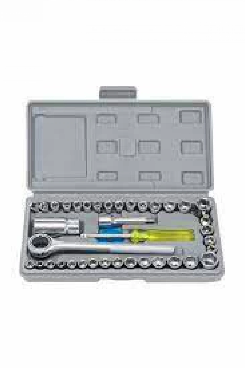 Man Ref-103025 ( 40pcs ) ( 1/4 & 3/8 ) Lokma Takımı ( Plastik Kutulu ) Metrıc Sıze Combınatıon Set*20