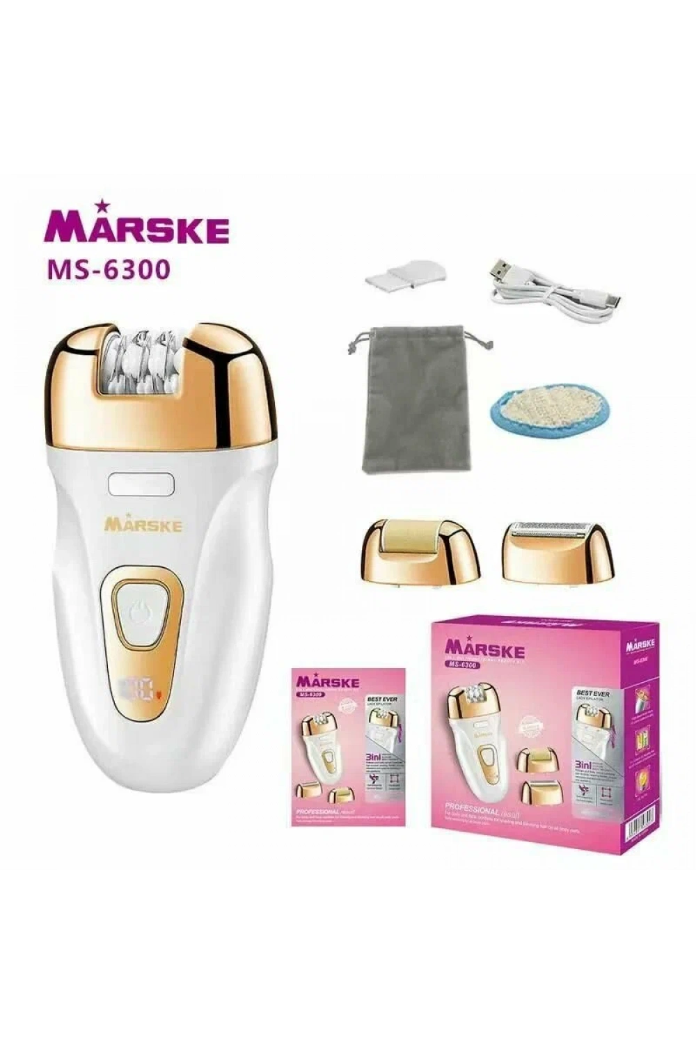 Marske Silk Epil Ms-6300 3in1 Epilasyon Aleti
