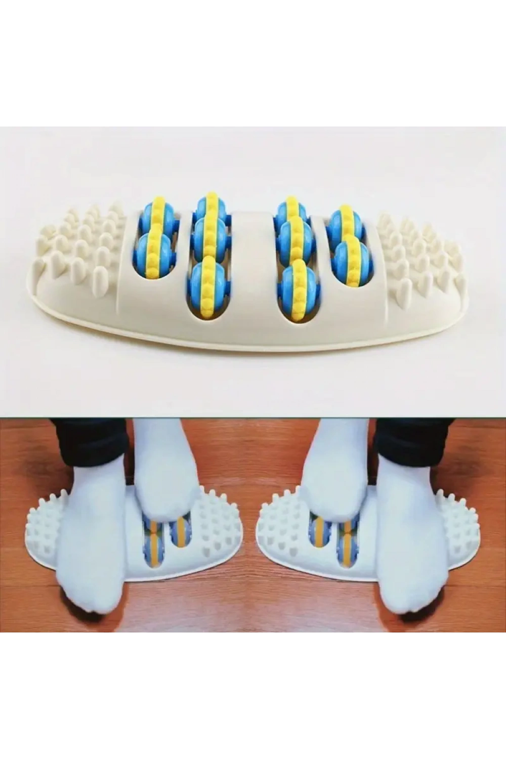 Masaj Mat Masaj Aleti 3d Shiatsu Rulo Ayak Masajı Rulo Ayak Rulo Tekerlek Akupunktur Noktası