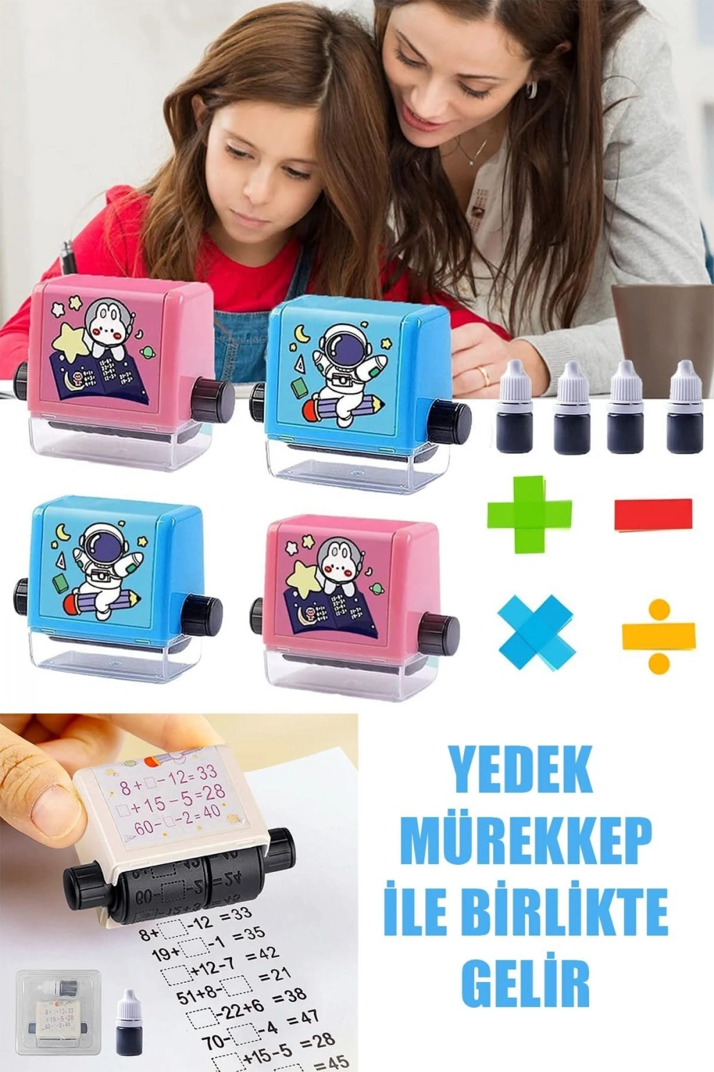 Matematik İşlem Rulosu (Tek İşlem Seçenekli)