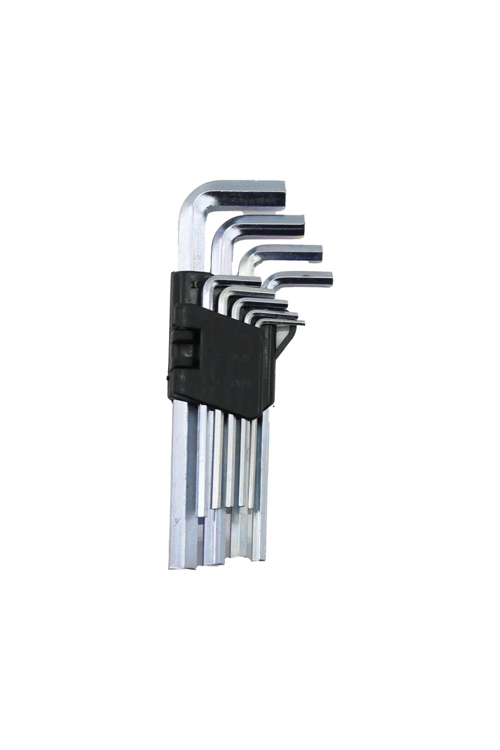 Max-el ( 9pcs ) ( Krom ) ( Uzun & Düz ) Alyan Takımı Anahtar Seti ( 150mm )*12x12