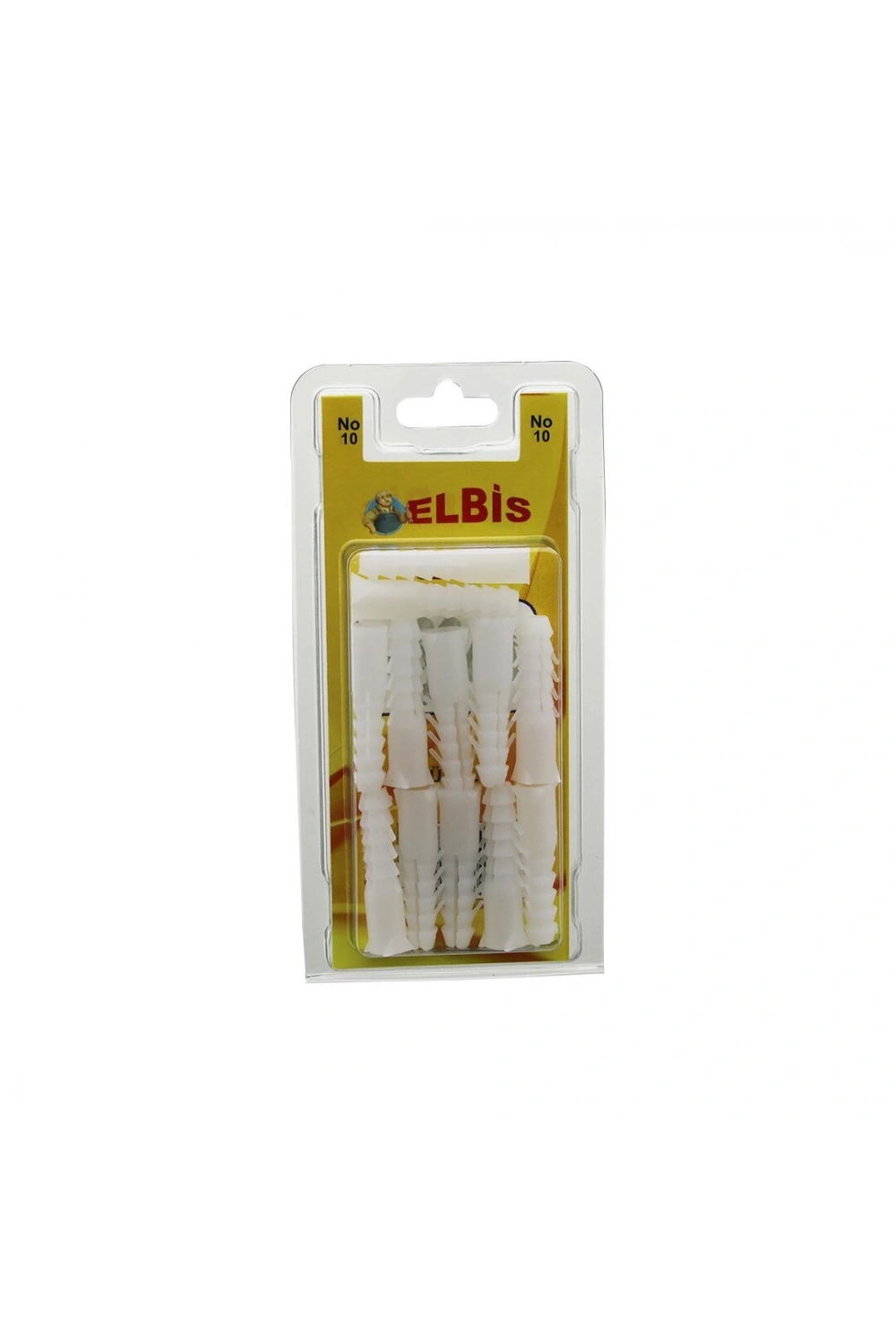 Medalyan Dl-48 ( No-10 ) Dübel Beyaz ( 12pcs )*12x9