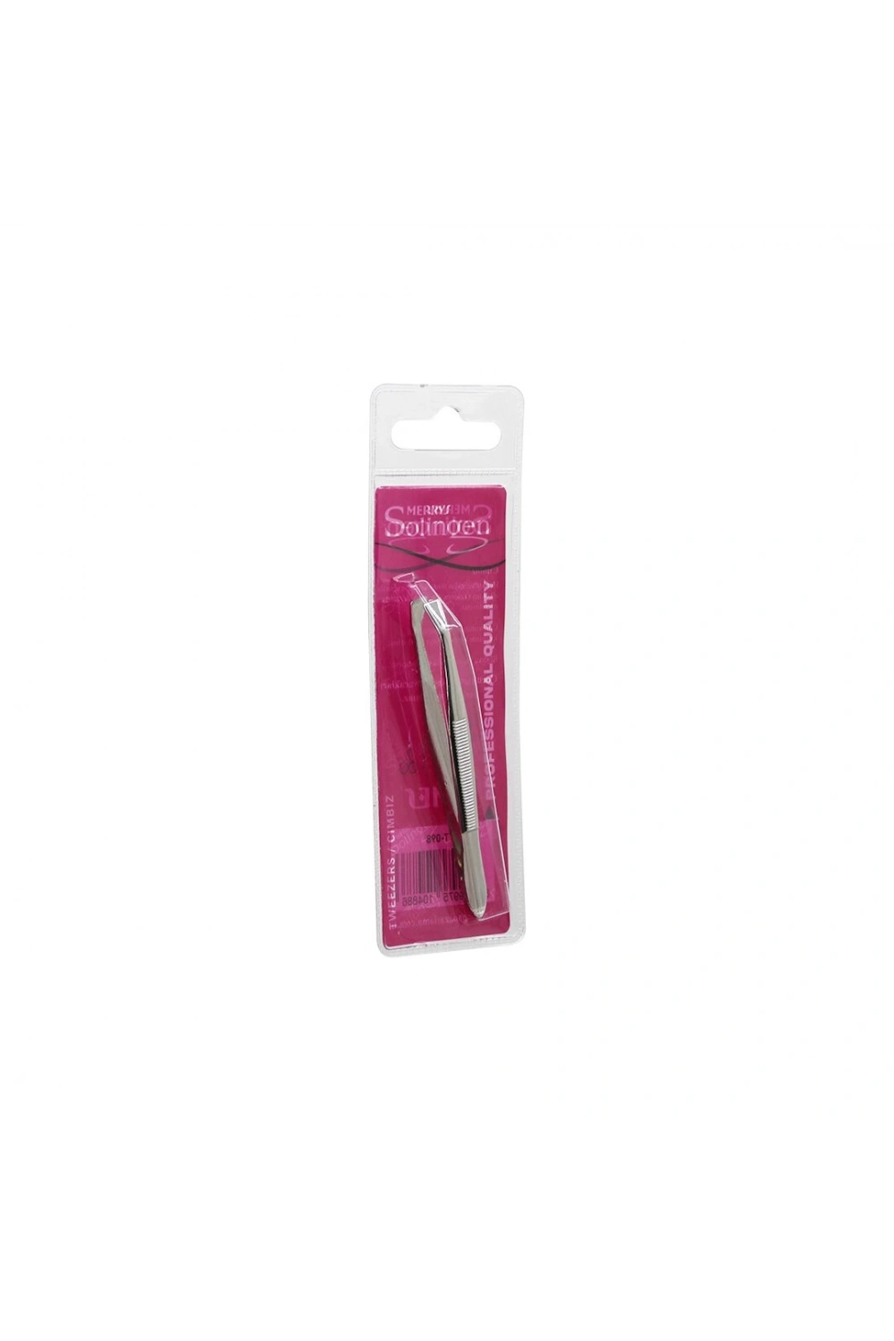 Merrys Solingen Limes Tt-098 Metal Gümüş Cımbız*12x50