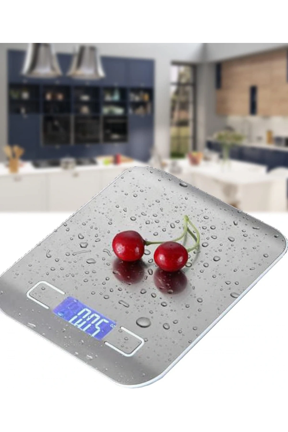 Metal Dijital Mutfak Terazisi Hassas Tartı 5 Kg Crown