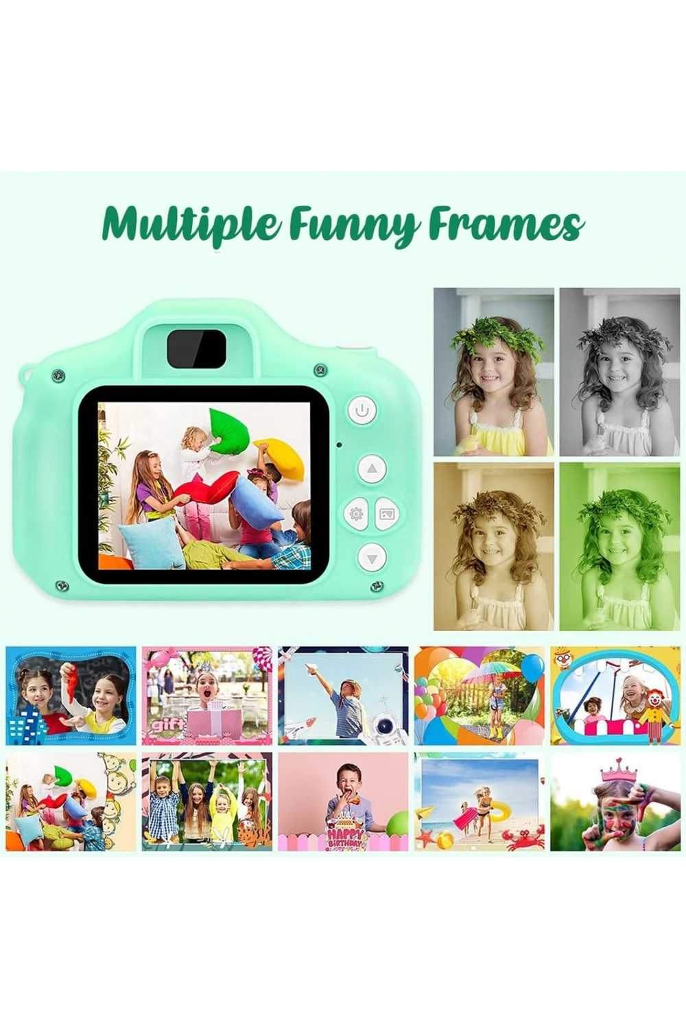 Mini 1080p Çocuklar Için Dijital Fotoğraf Makinesi