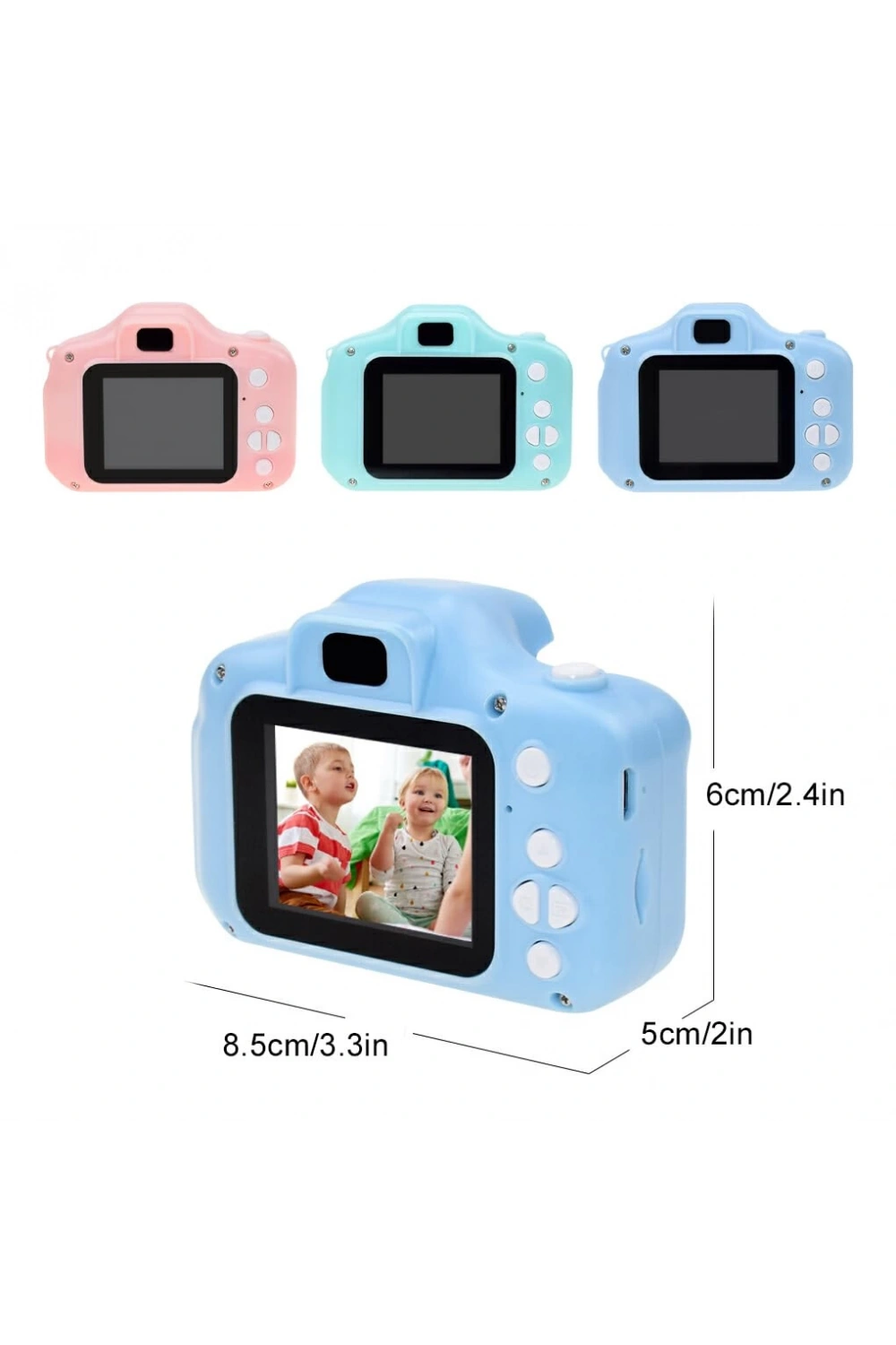 Mini 1080p Çocuklar Için Dijital Fotoğraf Makinesi