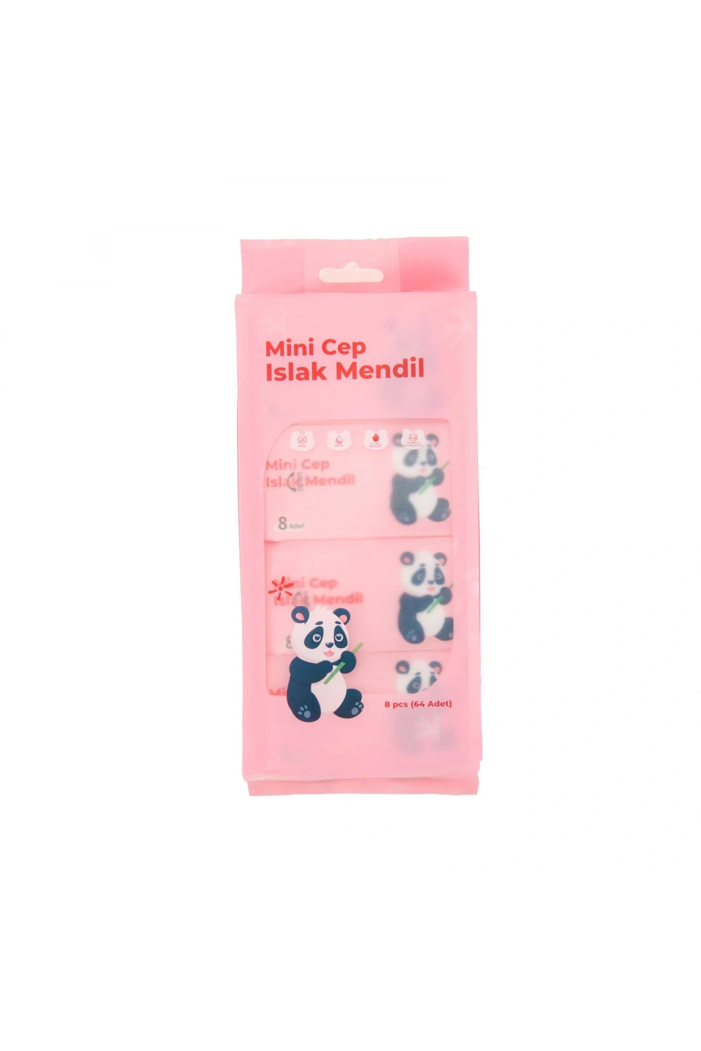 Mini Cep Islak Mendil Günlük Pratik 8li Paket