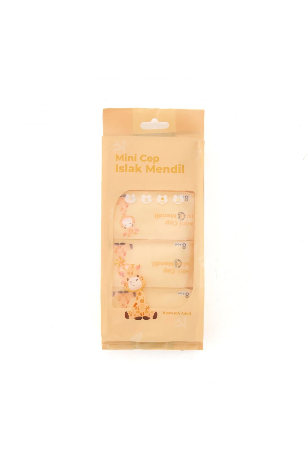 Mini Cep Islak Mendil Günlük Pratik 8li Paket