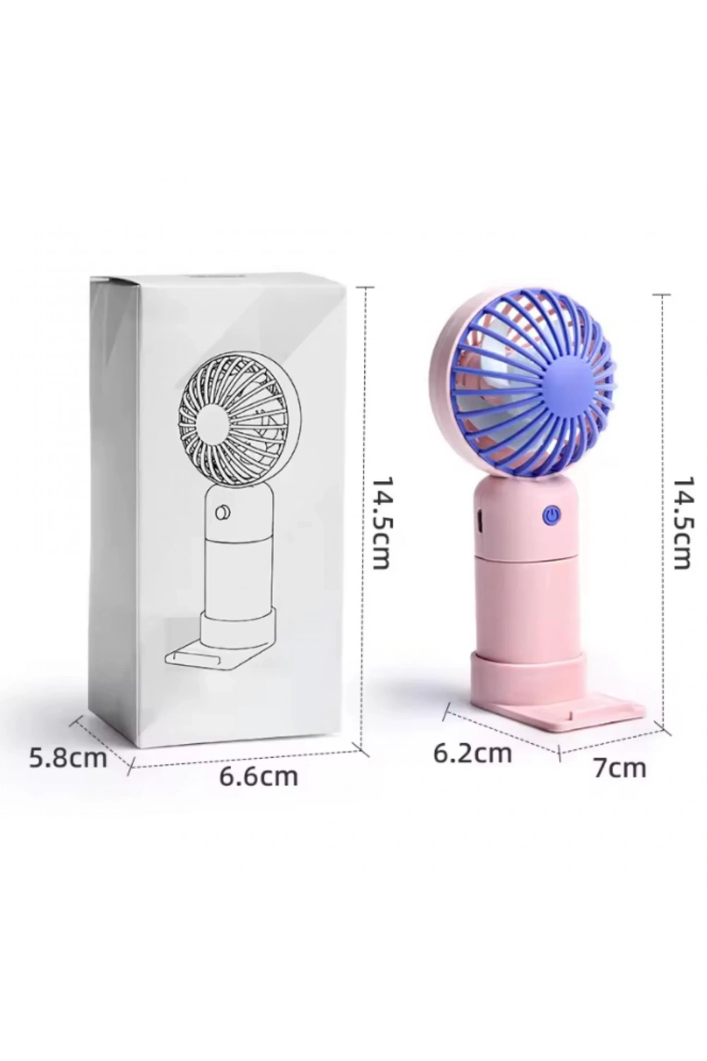 Mini El Fanı Şarjlı S173