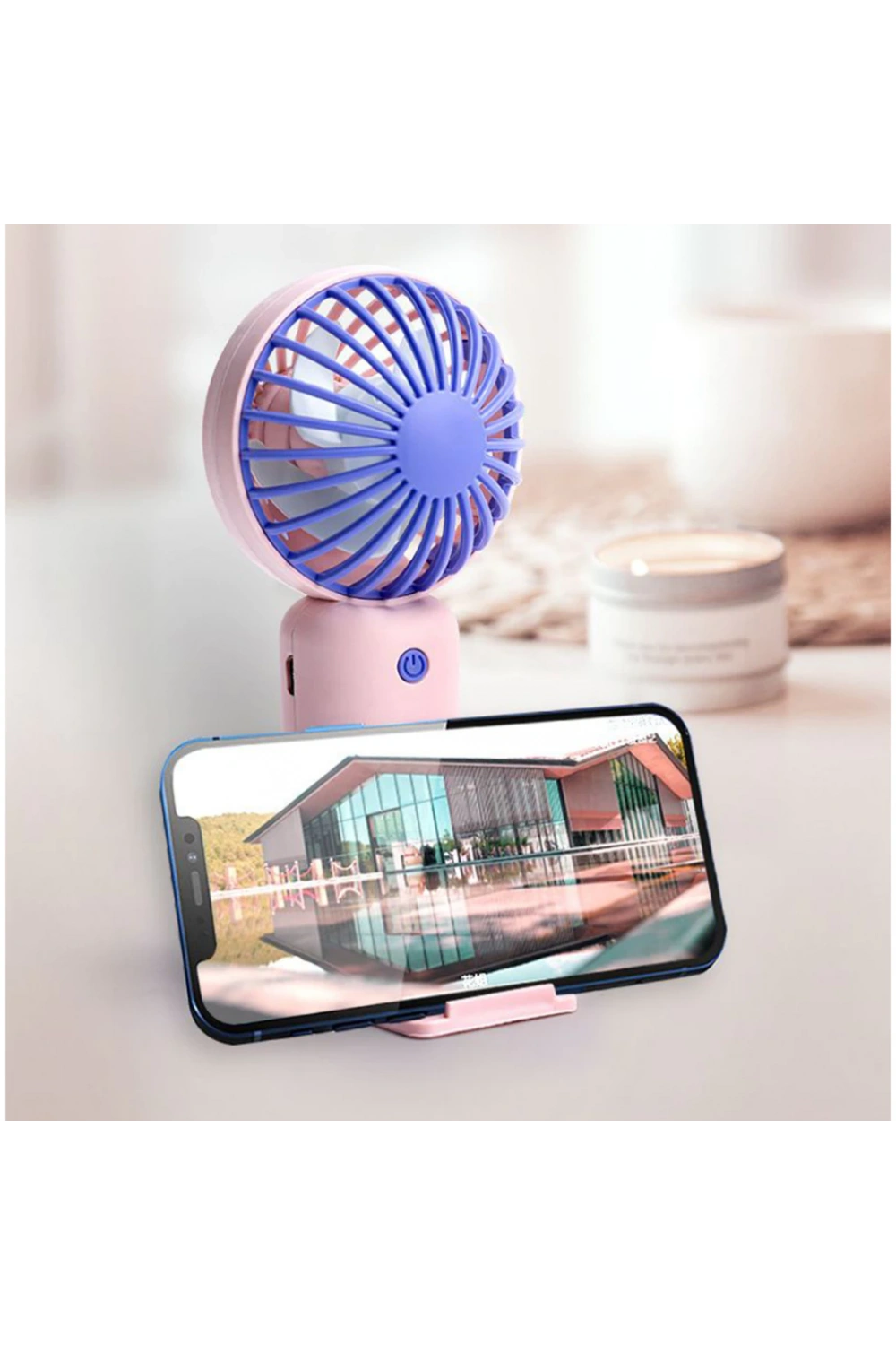 Mini El Fanı Şarjlı S173