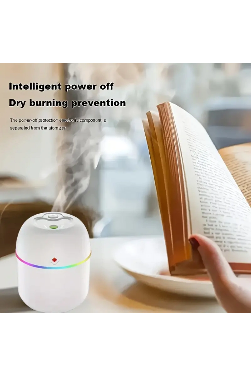 Mini Hava Nemlendirici 3in1 H2o Humidifier220ml