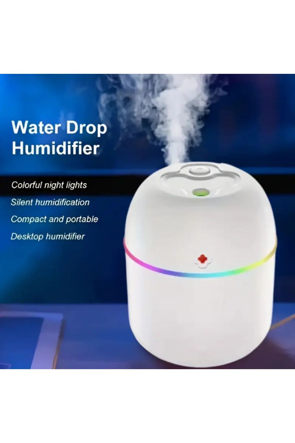 Mini Hava Nemlendirici 3in1 H2o Humidifier220ml