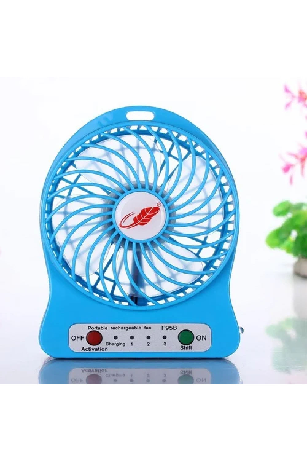 Mini Masa Fanı Mini Masaüstü Fan Şarjlı Egonex