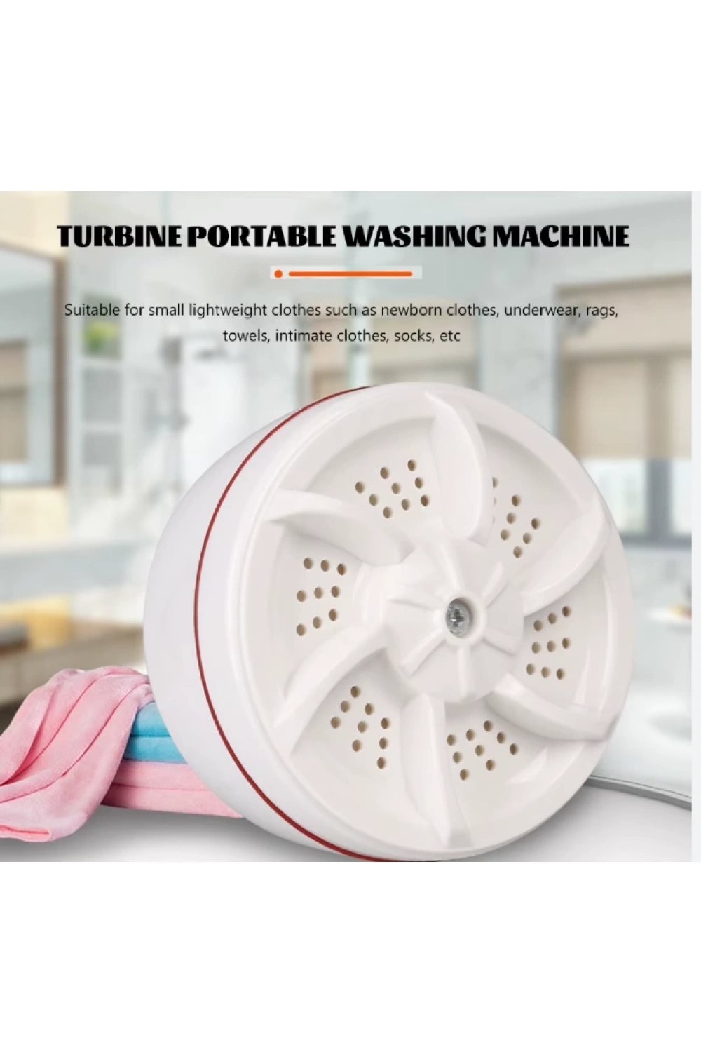 Mini Portatif Çamaşır Makinesi Taşınabilir