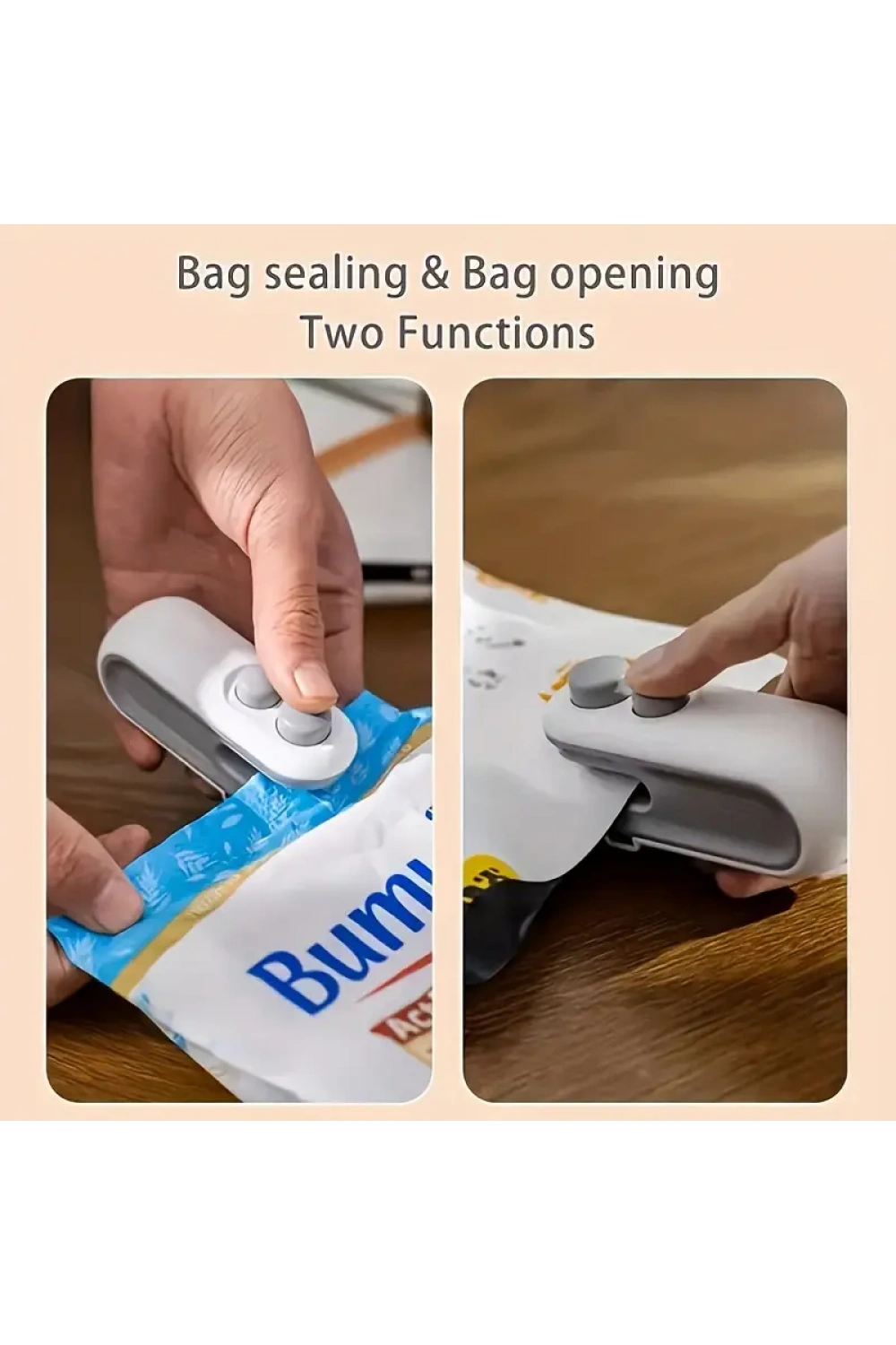 Mini Poşet Kapatıcı Şarjlı Egonex