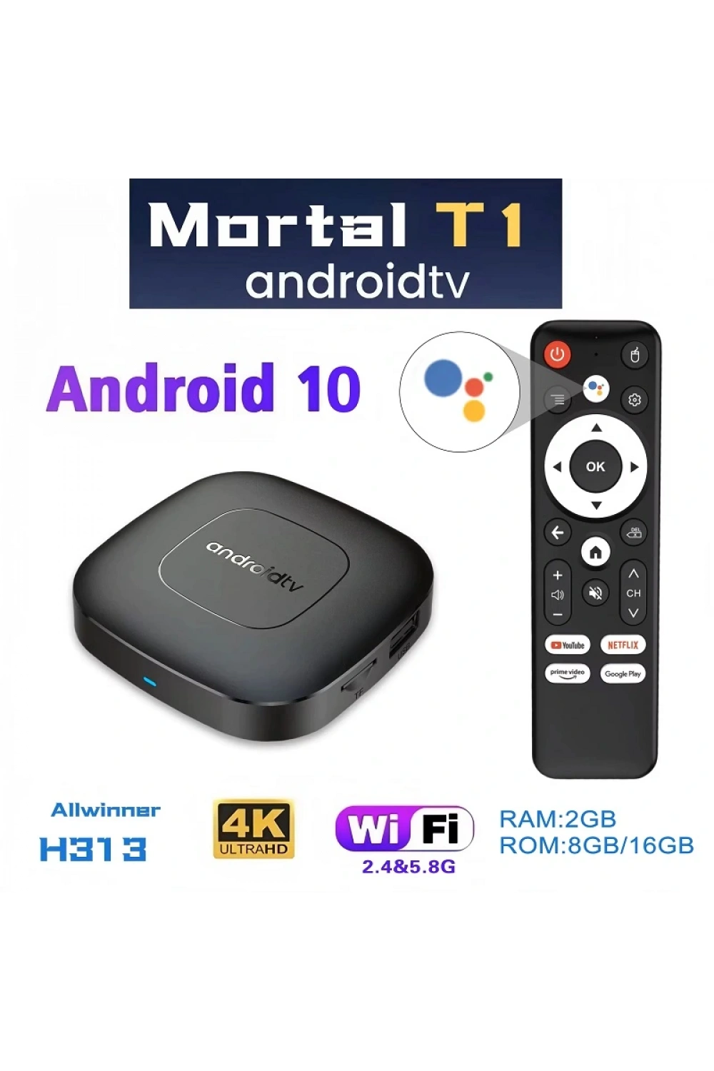 Pl-770 Android 13.0 8k Hdr Android Tv Kutusu Wifi 2.4g/5g