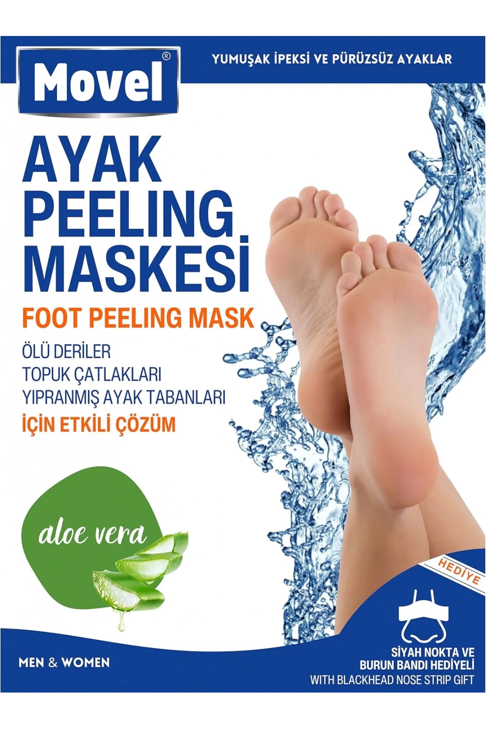 Movel Peeling Çorabı Ayak Bakım Maskesi