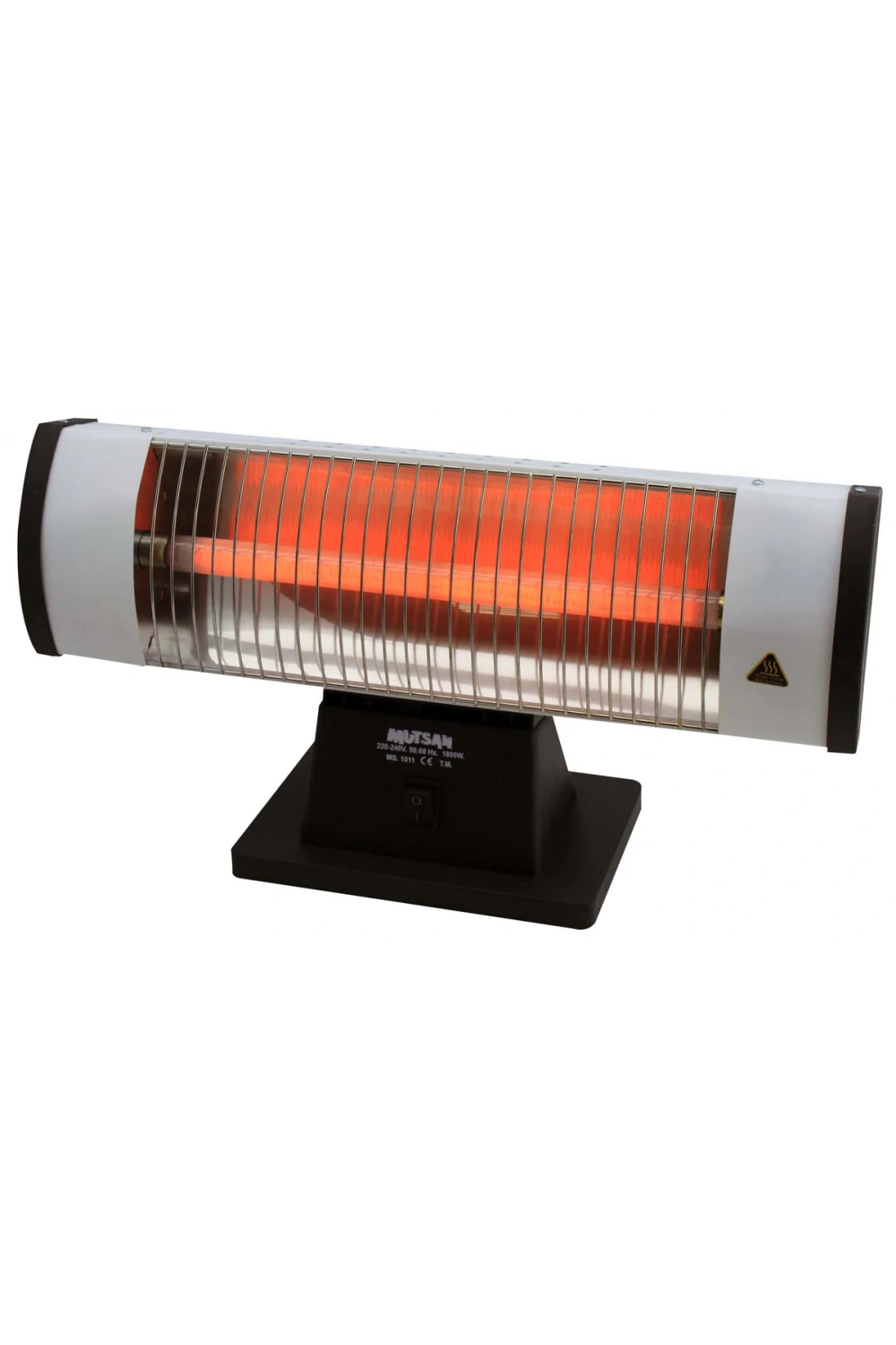 Mupa Ms 1011 1500 W Kalın Camlı Elektrikli Isıtıcı