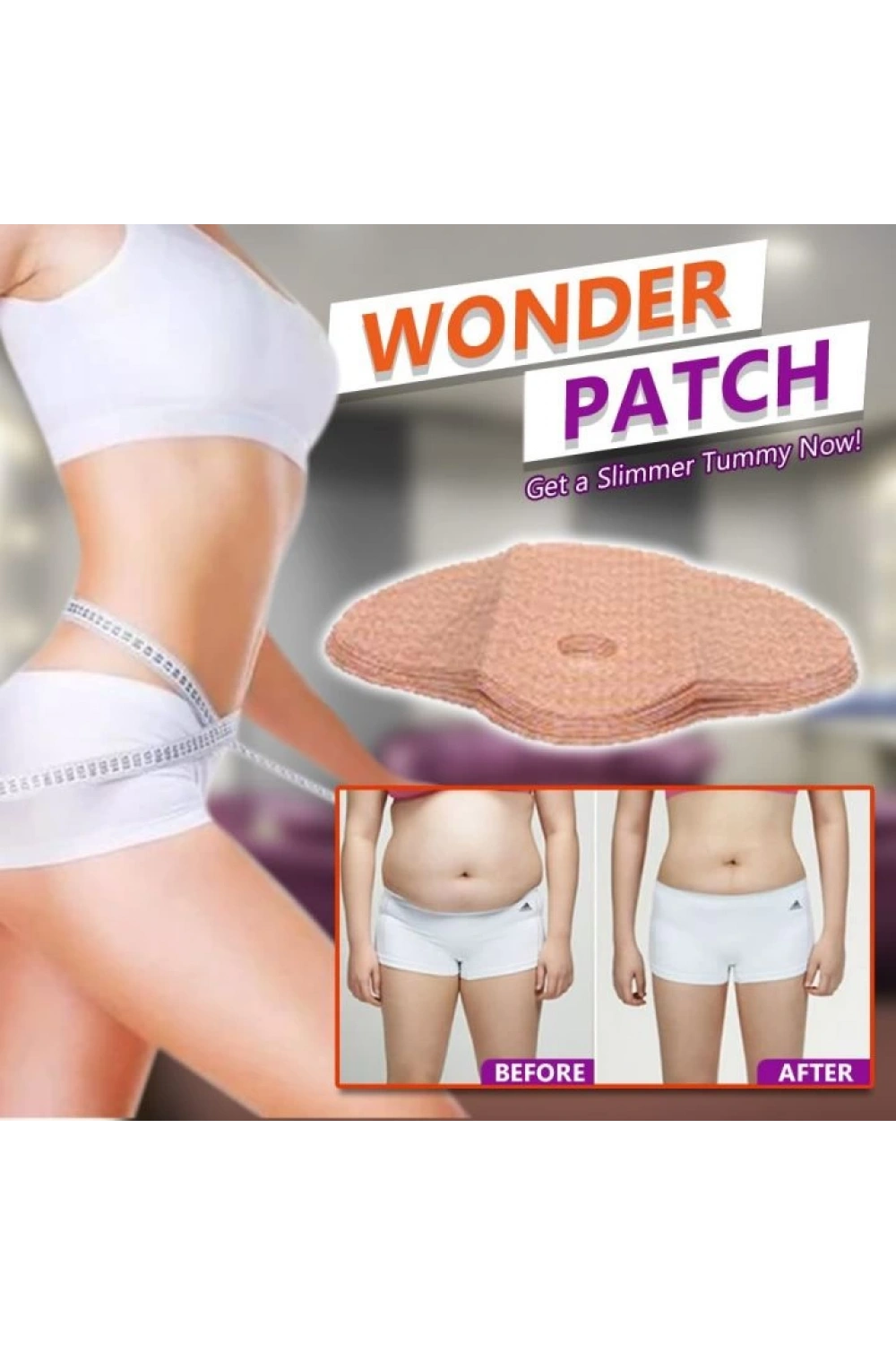 My Mı Wonder Patch Göbek Eritme Ve Zayıflama Bandı 15 Adet