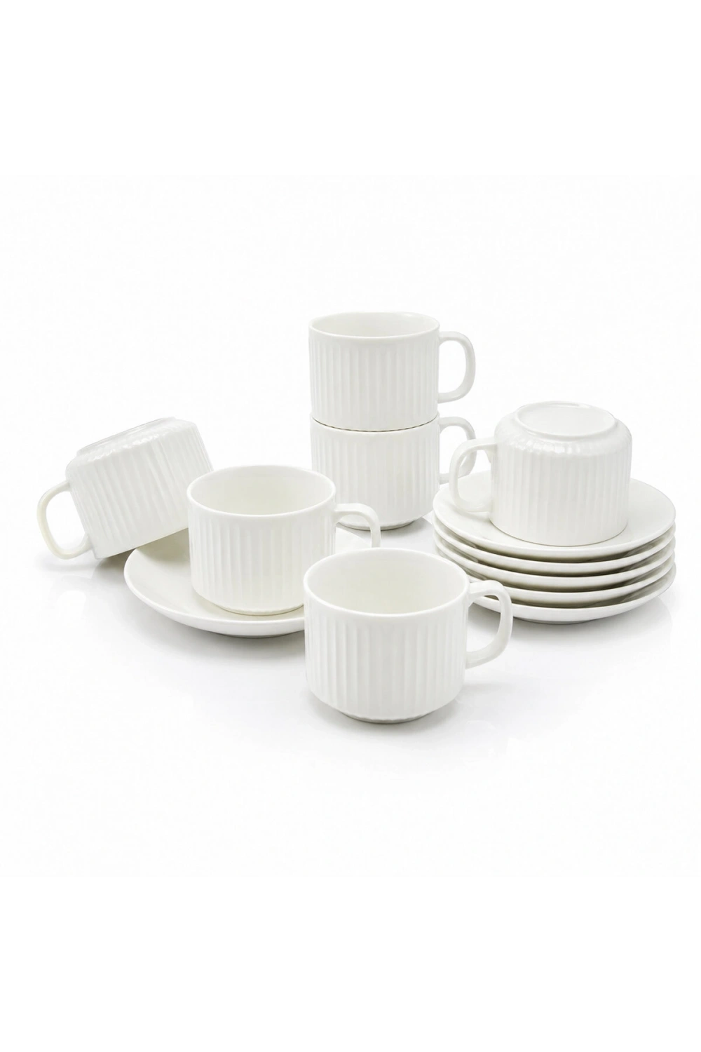Newlife Clkn-1652-a-b-c-d-e-h ( 12pcs ) Porselen Kahve Fincanı*18