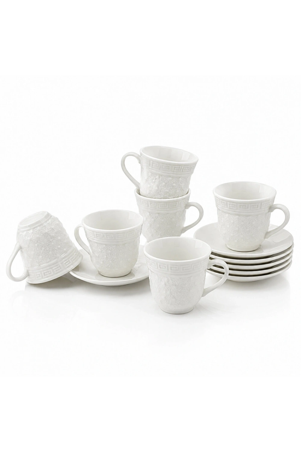 Newlife Clkn-1652-a-b-c-d-e-h ( 12pcs ) Porselen Kahve Fincanı*18
